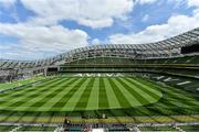 13 June 2015; A general view of the Aviva Stadium ahead of the game. UEFA EURO 2016 Championship Qualifier, Group D, Republic of Ireland v Scotland, Aviva Stadium, Lansdowne Road, Dublin. Picture credit: Brendan Moran / SPORTSFILE