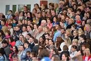 12 June 2015; Spectators look on during The Underwriting Exchange Ltd 'Jumping In The City' Series - Cork Leg. Curaheen Park Greyhound Stadium, Cork. Picture credit: Diarmuid Greene / SPORTSFILE