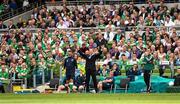 13 June 2015; Republic of Ireland manager Martin O'Neill reacts on the sideline. UEFA EURO 2016 Championship Qualifier, Group D, Republic of Ireland v Scotland, Aviva Stadium, Lansdowne Road, Dublin. Picture credit: Matt Browne / SPORTSFILE