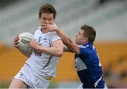 13 June 2015; Eoghan O'Flaherty, Kildare, in action against Stephen Attride, Laois. Leinster GAA Football Senior Championship, Quarter-Final Replay Kildare v Laois. O'Connor Park, Tullamore, Co. Offaly. Picture credit: Piaras Ó Mídheach / SPORTSFILE