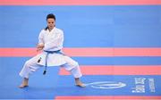 14 June 2015; Karen Dolphin, Ireland, competes in her elimination round match with Veronika Miskova, Czech Republic, during the Women's Karate Kata event. 2015 European Games, Baku, Azerbaijan. Picture credit: Stephen McCarthy / SPORTSFILE