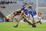 10 August 2008; Conor Fogarty, Kilkenny, in action against Joe Gallagher, left, and John O'Neill, 13, Tipperary. ESB GAA Hurling All-Ireland Minor Championship Semi-Final, Kilkenny v Tipperary, Croke Park, Dublin. Picture credit: Stephen McCarthy / SPORTSFILE