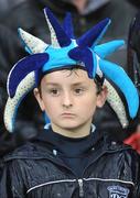 16 August 2008; A young dejected Dublin supporter during the final moments of the match. GAA Football All-Ireland Senior Championship Quarter-Final, Dublin v Tyrone, Croke Park, Dublin. Picture credit: Stephen McCarthy / SPORTSFILE