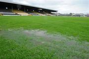 16 August 2008; A general view of the pitch at Nowlan Park, Kilkenny, which was unplayable. Gala All-Ireland Camogie Semi-Final, Cork v Tipperary, Nowlan Park, Kilkenny. Picture credit: Pat Murphy / SPORTSFILE