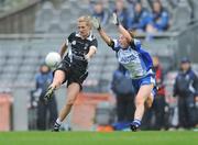 16 August 2008; Elisha Codd, Sligo, in action against Aoife McAnespie, Monaghan. TG4 All-Ireland Ladies Senior Football Championship Quarter-Final, Monaghan v Sligo, Croke Park, Dublin. Photo by Sportsfile