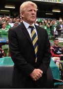 13 June 2015; Scotland manager Gordon Strachan. UEFA EURO 2016 Championship Qualifier, Group D, Republic of Ireland v Scotland, Aviva Stadium, Lansdowne Road, Dublin. Picture credit: David Maher / SPORTSFILE