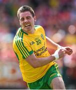 14 June 2015; Martin O'Reilly, Donegal, celebrates after scoring his side's goal of the game. Ulster GAA Football Senior Championship Quarter-Final, Armagh v Donegal. Athletic Grounds, Armagh. Picture credit: Brendan Moran / SPORTSFILE