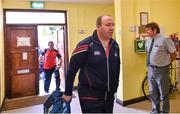 14 June 2015; Cork manager Brian Cuthbert arrive at the groung for the first championship game at Páirc Ui Rinn since 1999. Munster GAA Football Senior Championship Semi-Final, Cork v Clare. Páirc Ui Rinn, Cork. Picture credit: Matt Browne / SPORTSFILE