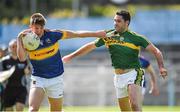 14 June 2015; Steven O'Brien, Tipperary, in action against Bryan Sheehan, Kerry. Munster GAA Football Senior Championship Semi-Final, Kerry v Tipperary. Semple Stadium, Thurles, Co. Tipperary. Picture credit: Ray McManus / SPORTSFILE
