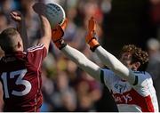 14 June 2015; Mayo goalkeeper David Clarke saves a fisted goal effort by Galway's Danny Cummins. Connacht GAA Football Senior Championship Semi-Final, Galway v Mayo. Pearse Stadium, Galway. Picture credit: Piaras Ó Mídheach / SPORTSFILE