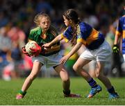 14 June 2015; Action from the Primary Go Games played at half time. Munster GAA Football Senior Championship Semi-Final, Kerry v Tipperary. Semple Stadium, Thurles, Co. Tipperary. Picture credit: Seb Daly / SPORTSFILE