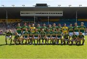 14 June 2015; The Kerry squad. Munster GAA Football Senior Championship Semi-Final, Kerry v Tipperary. Semple Stadium, Thurles, Co. Tipperary. Picture credit: Ray McManus / SPORTSFILE