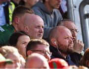 14 June 2015; Mayo joint manager Pat Holmes looks from the stand during the game. Connacht GAA Football Senior Championship Semi-Final, Galway v Mayo. Pearse Stadium, Galway. Picture credit: David Maher / SPORTSFILE