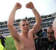17 August 2008; Waterford's Eoin Kelly celebrates after the match. GAA Hurling All-Ireland Senior Championship Semi-Final, Tipperary v Waterford, Croke Park, Dublin. Picture credit: Brian Lawless / SPORTSFILE