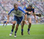 17 August 2008; Eoin Kelly, Waterford, in action against Paul Curran, Tipperary. GAA Hurling All-Ireland Senior Championship Semi-Final, Tipperary v Waterford, Croke Park, Dublin. Picture credit: Brian Lawless / SPORTSFILE