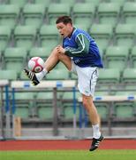 18 August 2008; Republic of Ireland's Steve Finnan during squad training. Bislett Stadium, Oslo, Norway. Picture credit: David Maher / SPORTSFILE