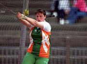 29 July 2000; Eileen O'Keeffe, Ireland. Women's Hammer, Athletics. Picture credit; Brendan Moran/SPORTSFILE