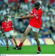 6 August 2000; Setanta O'hAilpin, Cork Minor. Hurling. Picture credit; Ray McManus/SPORTSFILE