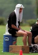 File Pic: John Aldridge feels the heat in Orlando during the   1994 World Cup in America. Soccer. Pic: Ray McManus SPORTSFILE.