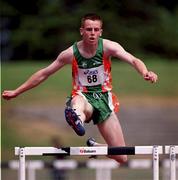 29 July 2000; Stephen McDonnell, Ireland. Men's 400m Hurdles. Athletics. Picture credit; Brendan Moran/SPORTSFILE