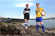 15 June 2015; Sligo's Mark Breheny, left, and Roscommon's Niall Daly in attendance at the Connacht GAA Football Senior Championship Semi-Final Preview. Rosses Point, Sligo. Picture credit: Ramsey Cardy / SPORTSFILE
