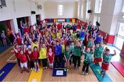 11 June 2015; Kids at the Forest Feast Little Athletics Jamboree in Kilkenny. Graiguenamanagh, Kilkenny. Picture credit: Matt Browne / SPORTSFILE