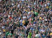 14 June 2015; A section of the large crowd watch the game. Leinster GAA Football Senior Championship Quarter-Final, Meath v Wicklow. Páirc Táilteann, Navan, Co. Meath. Picture credit: Dáire Brennan / SPORTSFILE