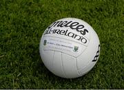 14 June 2015; The match ball displaying the teams and venue before the game. Leinster GAA Football Senior Championship Quarter-Final, Meath v Wicklow. Páirc Táilteann, Navan, Co. Meath. Picture credit: Dáire Brennan / SPORTSFILE