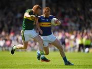 14 June 2015; George Hannigan, Tipperary, in action against Johnny Buckley, Kerry. Munster GAA Football Senior Championship Semi-Final, Kerry v Tipperary. Semple Stadium, Thurles, Co. Tipperary. Picture credit: Ray McManus / SPORTSFILE