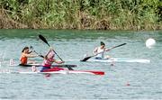 16 June 2015; Jenny Egan, Ireland, competes in the B final of the Canoe Sprint Women's Kayak Single (K1) 500m event. 2015 European Games, Mingachevir, Baku, Azerbaijan. Picture credit: SPORTSFILE