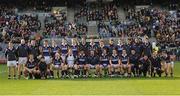 17 March 2009; The Kilmacud Crokes squad, back row, from left, Barry O'Rorke, Liam McBarron, Ray Cosgrove, Ross O'Carroll, Paul Griffin, Mark Davoren, Liam Óg Ó hÉineacháin, Patrick Duggan, Darren Magee, Declan Maher, Joe Mooney, Niall Corkery, Mark Coughlan, Karl Dias, Dave Dromey, front row, from left, David McGuane, Rory O'Carroll, Mark Vaughan, David Nestor, Cian O'Sullivan, Johnny Magee, Pat Burke, Kevin Nolan, Adrian Morrissey, Kevin O'Carroll, Peter Devitt, Shane O'Rorke, Brian Kavanagh before the AIB All-Ireland Senior Club Football Championship Final match between Crossmaglen Rangers, Armagh, and Kilmacud Crokes, Dublin at Croke Park in Dublin. Photo by Ray McManus/Sportsfile