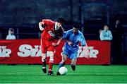 16 May 1995; Steve McManaman, Liverpool, in action against UCD. UCD v Liverpool, UCD Centenary Season 1994-1995 Lansdowne Road, Dublin. Picture credit: Brendan Moran / SPORTSFILE