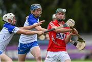 17 June 2015; Anthony Spillane, Cork, in action against Conor Gleeson, left, and Austin Gleeson, Waterford. Bord Gáis Energy Munster GAA Hurling U21 Championship, Quarter-Final, Cork v Waterford, Páirc Ui Rinn, Cork. Picture credit: Matt Browne / SPORTSFILE
