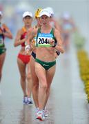 21 August 2008; Olive Loughnane, 2046, Ireland, in action during the Women's 20km Walk Final, where she finished 7th with a personal best time of 1:27.45. Beijing 2008 - Games of the XXIX Olympiad, National Stadium, Olympic Green, Beijing, China. Picture credit: Brendan Moran / SPORTSFILE