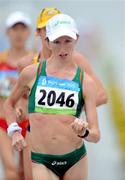 21 August 2008; Olive Loughnane, 2046, Ireland, in action during the Women's 20km Walk Final, where she finished 7th with a personal best time of 1:27.45. Beijing 2008 - Games of the XXIX Olympiad, National Stadium, Olympic Green, Beijing, China. Picture credit: Brendan Moran / SPORTSFILE