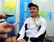 21 August 2008; Boxing head coach Billy Walsh and technical coach Zaur Antia at a press conference in the Athlete's Village. Beijing 2008 - Games of the XXIX Olympiad, National Stadium, Athlete's Village, Beijing, China. Picture credit: Ray McManus / SPORTSFILE