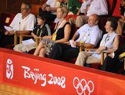 22 August 2008; Former England rugby manager Sir Clive Woodward and Her Royal Highness Princess Anne during the evening's boxing. Beijing 2008 - Games of the XXIX Olympiad, Beijing Workers' Gymnasium, Olympic Green, Beijing, China. Picture credit: Brendan Moran / SPORTSFILE