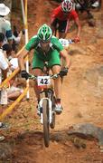 23 August 2008; Robin Seymour, Ireland, in action during the Men's Cross Country Mountain Bike race, which he failed to finish. Beijing 2008 - Games of the XXIX Olympiad, Laoshan Mountain Bike Course, Shijingshan District, Beijing, China. Picture credit: Brendan Moran / SPORTSFILE