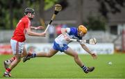 17 June 2015; Ryan Donnelly, Waterford, in action against Niall Cashman, Cork. Bord Gáis Energy Munster GAA Hurling U21 Championship, Quarter-Final, Cork v Waterford, Páirc Ui Rinn, Cork. Picture credit: Matt Browne / SPORTSFILE