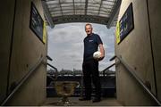 18 June 2015; Pictured at the launch of the Bord Gáis Energy Legends Tour is former All-Ireland winning Dublin captain John O’Leary. Former All-Ireland winning captain’s Eoin Kelly, Tipperary, and John O’Leary, Dublin, were at Croke Park today to launch the 2015 Bord Gáis Energy Legends Tour Series.  Each will host a tour of GAA Headquarters later this summer along with many more well-known GAA stars. Further information available at www.crokepark.ie/gaa-museum. Croke Park Dublin. Picture credit: Ramsey Cardy / SPORTSFILE