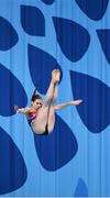 19 June 2015; Natasha MacManus, Ireland, competes in the preliminary round of the Women's Diving 1m Springboard event. 2015 European Games, European Games Park, Baku, Azerbaijan. Picture credit: Stephen McCarthy / SPORTSFILE