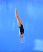 19 June 2015; Frida Kallgren, Sweden, competes in the preliminary round of the Women's Diving 1m Springboard event. 2015 European Games, European Games Park, Baku, Azerbaijan. Picture credit: Stephen McCarthy / SPORTSFILE
