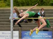 19 June 2015; Deana Kealy, Borris VS, in action during the Girls high jump. GloHealth Tailteann Inter Provincial Track and Field Championships. Morton Stadium Santry, Dublin. Picture credit: Piaras Ó Mídheach / SPORTSFILE