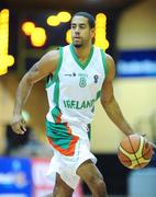 22 August 2008; Chris Bracey, Ireland. Emerald Hoops Day 2, Ireland v Iceland, National Basketball Arena, Tallaght, Dublin. Picture credit: Stephen McCarthy / SPORTSFILE