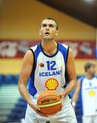23 August 2008; Helgi Magnusson, Iceland. Emerald Hoops Day 3, Notre Dame v Iceland, National Basketball Arena, Tallaght, Co. Dublin. Picture credit: Stephen McCarthy / SPORTSFILE