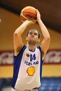 23 August 2008; Logi Gunnarsson, Iceland. Emerald Hoops Day 3, Notre Dame v Iceland, National Basketball Arena, Tallaght, Co. Dublin. Picture credit: Stephen McCarthy / SPORTSFILE