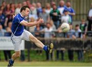 20 June 2015; Gearoid McKiernan, Cavan, scores a point. GAA Football All-Ireland Senior Championship, Round 1A, London v Cavan, Páirc Smárgaid, Ruislip, London, England. Picture credit: Seb Daly / SPORTSFILE