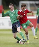 20 June 2015; Ryan Nolan, Ireland, in action against Lucas Pinheiro,  Portugal. This tournament is the only chance the Irish team have to secure a precious qualifying spot for the 2016 Rio Paralympic Games. 2015 CP Football World Championships, Ireland v Portuga. St. George’s Park, Tatenhill, Burton-upon-Trent, Staffordshire, United Kingdom. Picture credit: Magi Haroun / SPORTSFILE