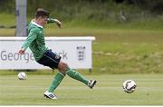20 June 2015; Luke Evans, Ireland, scores his side's eight and final goal from the penalty sopt. This tournament is the only chance the Irish team have to secure a precious qualifying spot for the 2016 Rio Paralympic Games. 2015 CP Football World Championships, Ireland v Portuga. St. George’s Park, Tatenhill, Burton-upon-Trent, Staffordshire, United Kingdom. Picture credit: Magi Haroun / SPORTSFILE