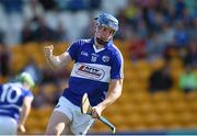 20 June 2015; Stephen Maher, Laois, celebrates after scoring his side's first goal. Leinster GAA Hurling Senior Championship, Semi-Final, Galway v Laois, O'Connor Park, Tullamore, Co. Offaly. Photo by Sportsfile